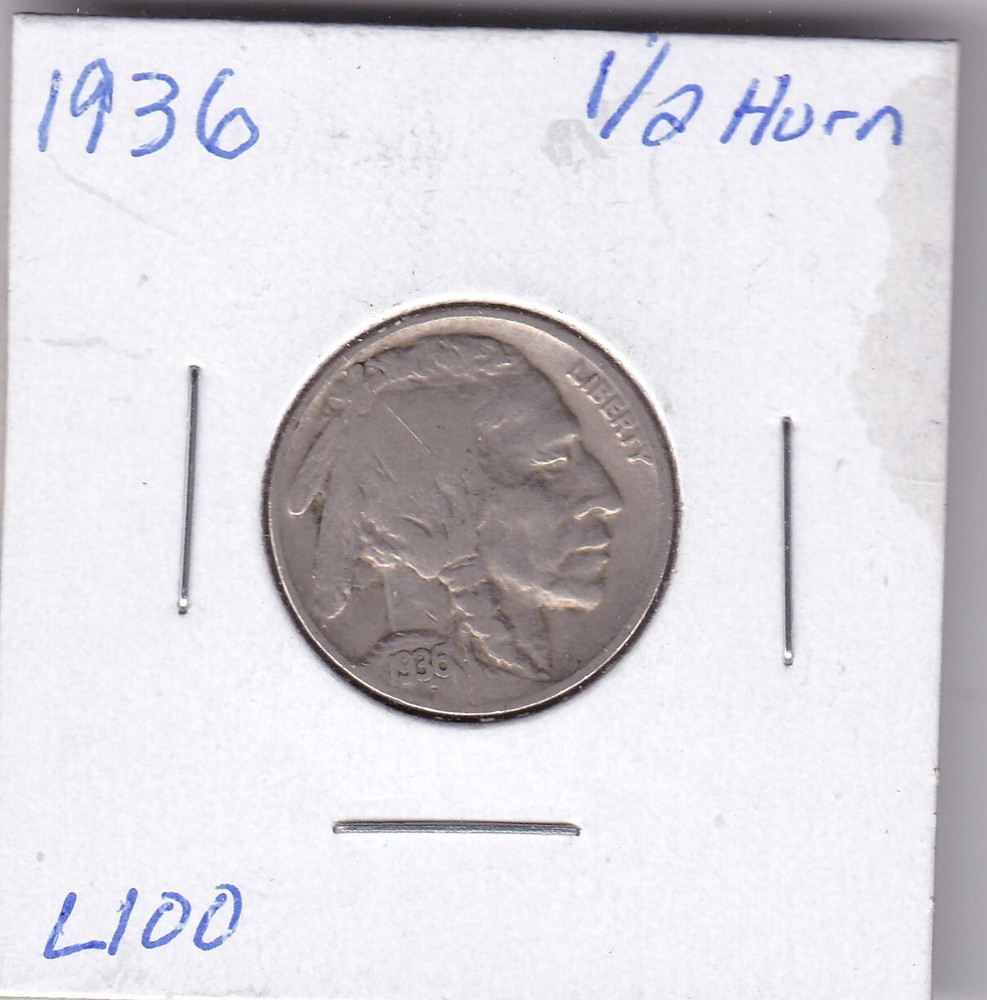 1936 Buffalo Nickel L100