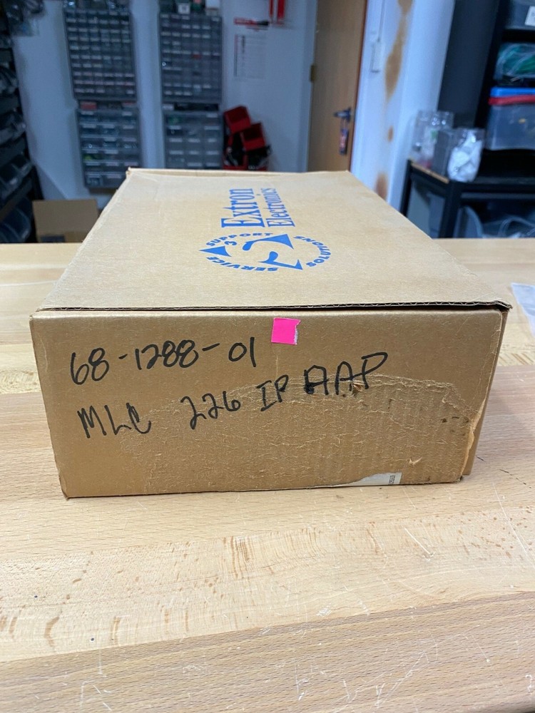 Extron MLC 226 IP AAP Media Link Controller Accessories Manual Button Tags READ!