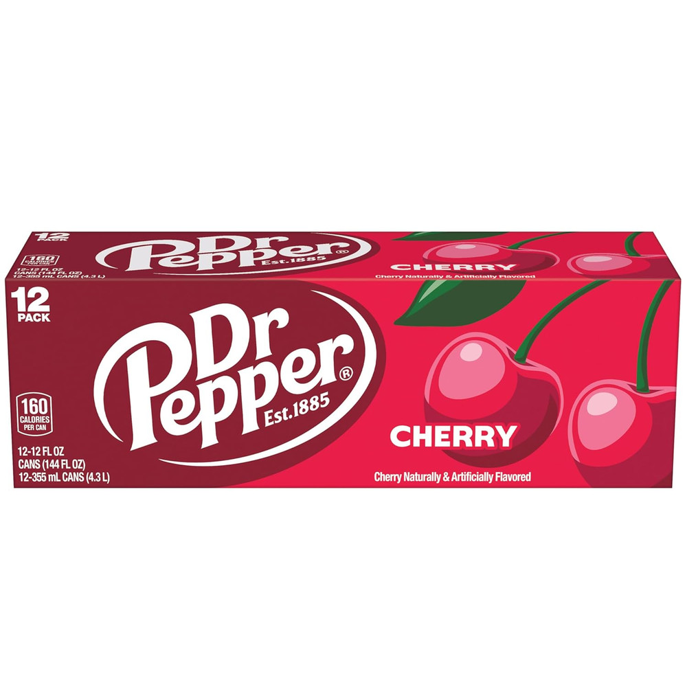 - CHERRY, 12 OZ, 12 PK