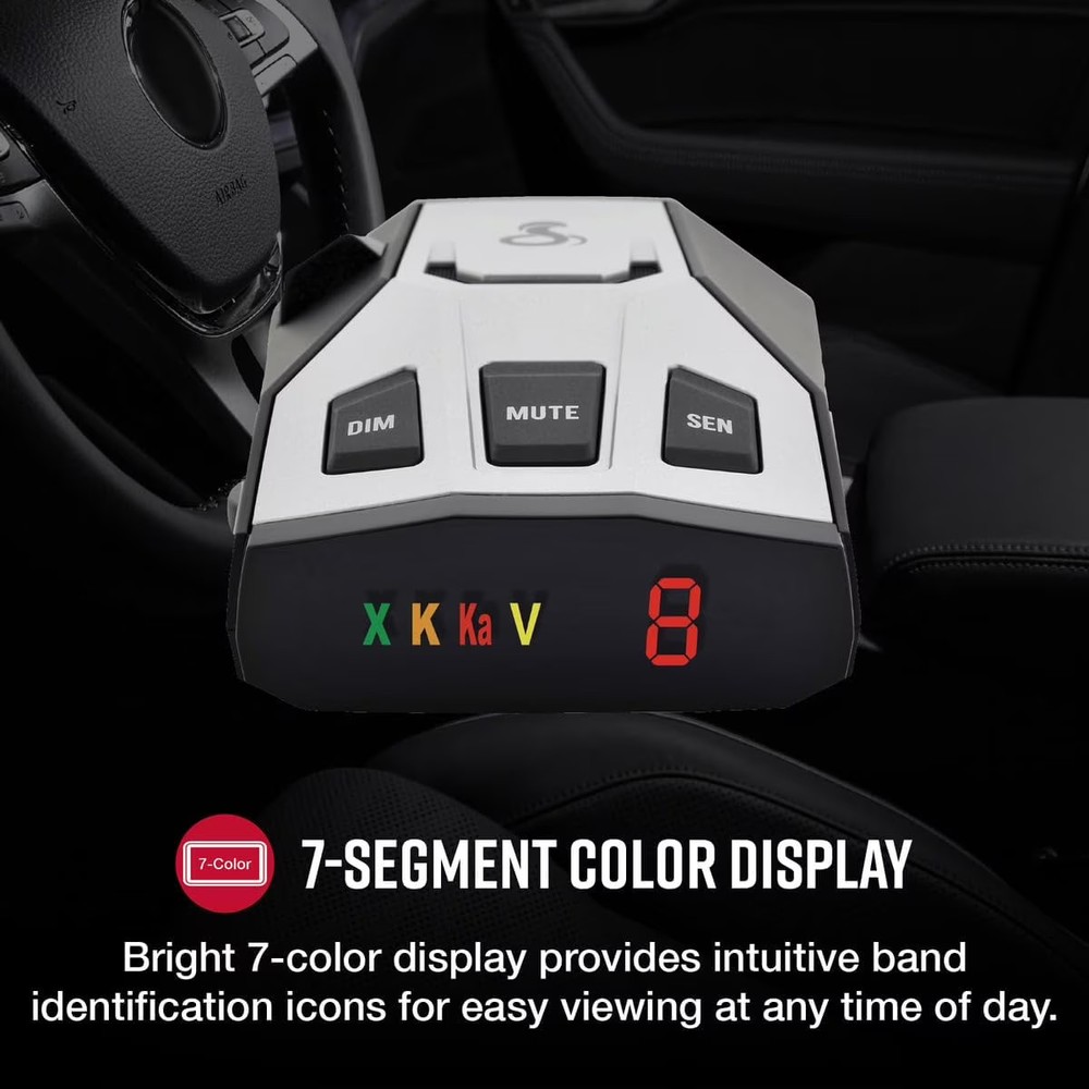 Long Range Laser Radar Detector Front Rear
