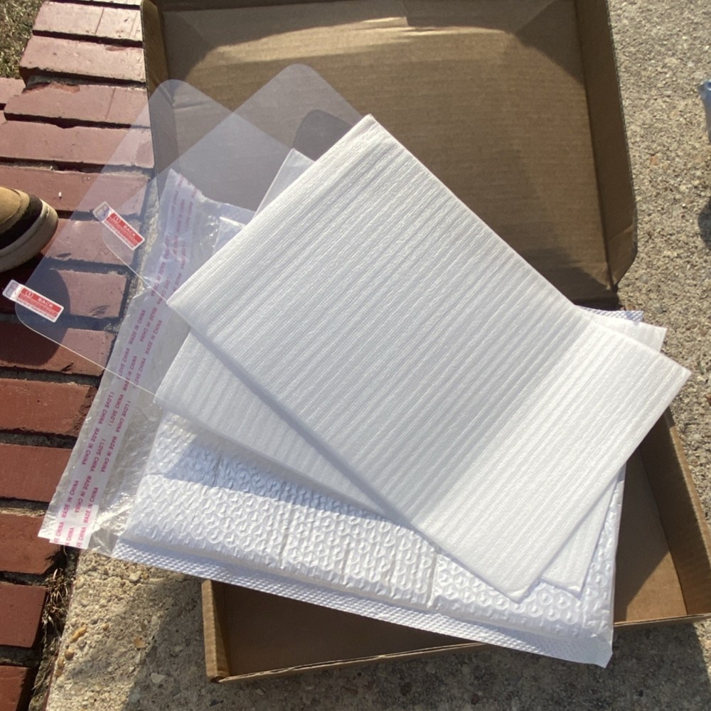 Foam Wrap Sheets for Packing and Shipping, Sheet Format, White, Multiple Pieces