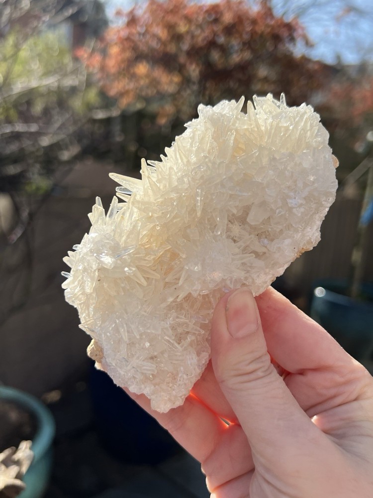 Calcite Spiky Cluster Crystal Patterns 250g 4