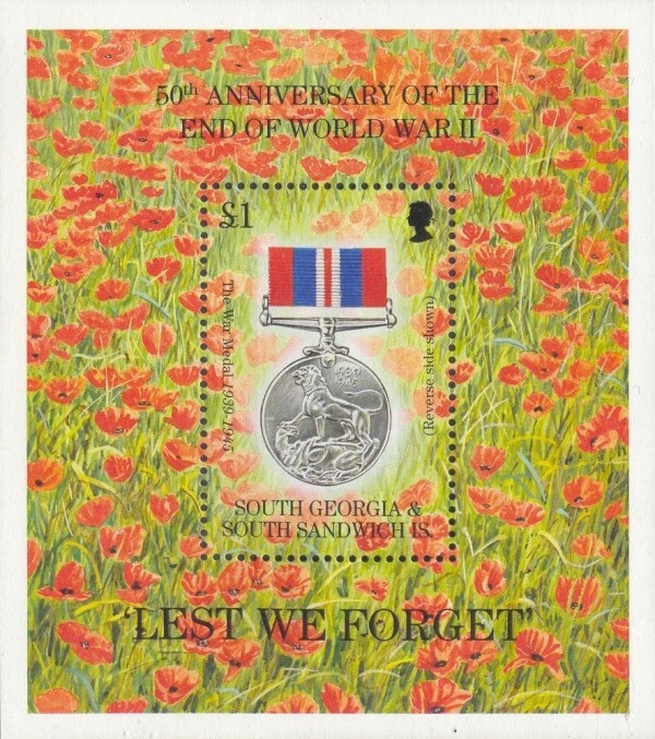 South Georgia Scott # 200 MNH