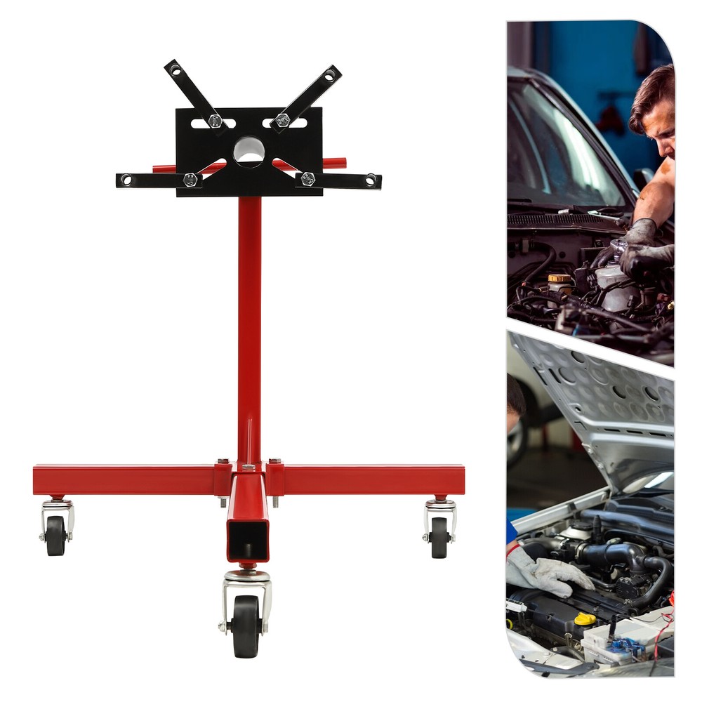 Vehicle Engine Block Stand 360 Degree Head 2000 LBS Folding Engine Stand