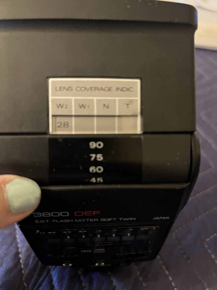 Starblitz 3800 DEF Dr-2 For Ricoh Flash Module System Flash Meter Soft Twin