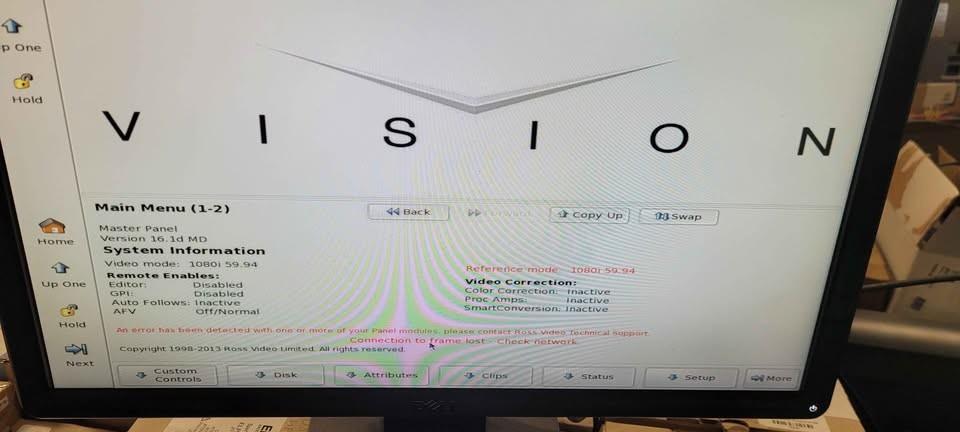 Ross Video Vision 3 Control Panel V3P-002