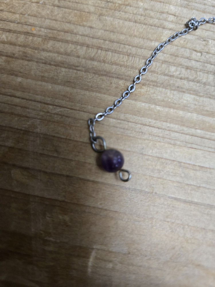 Amethyst Dowsing Crystal Pendulum