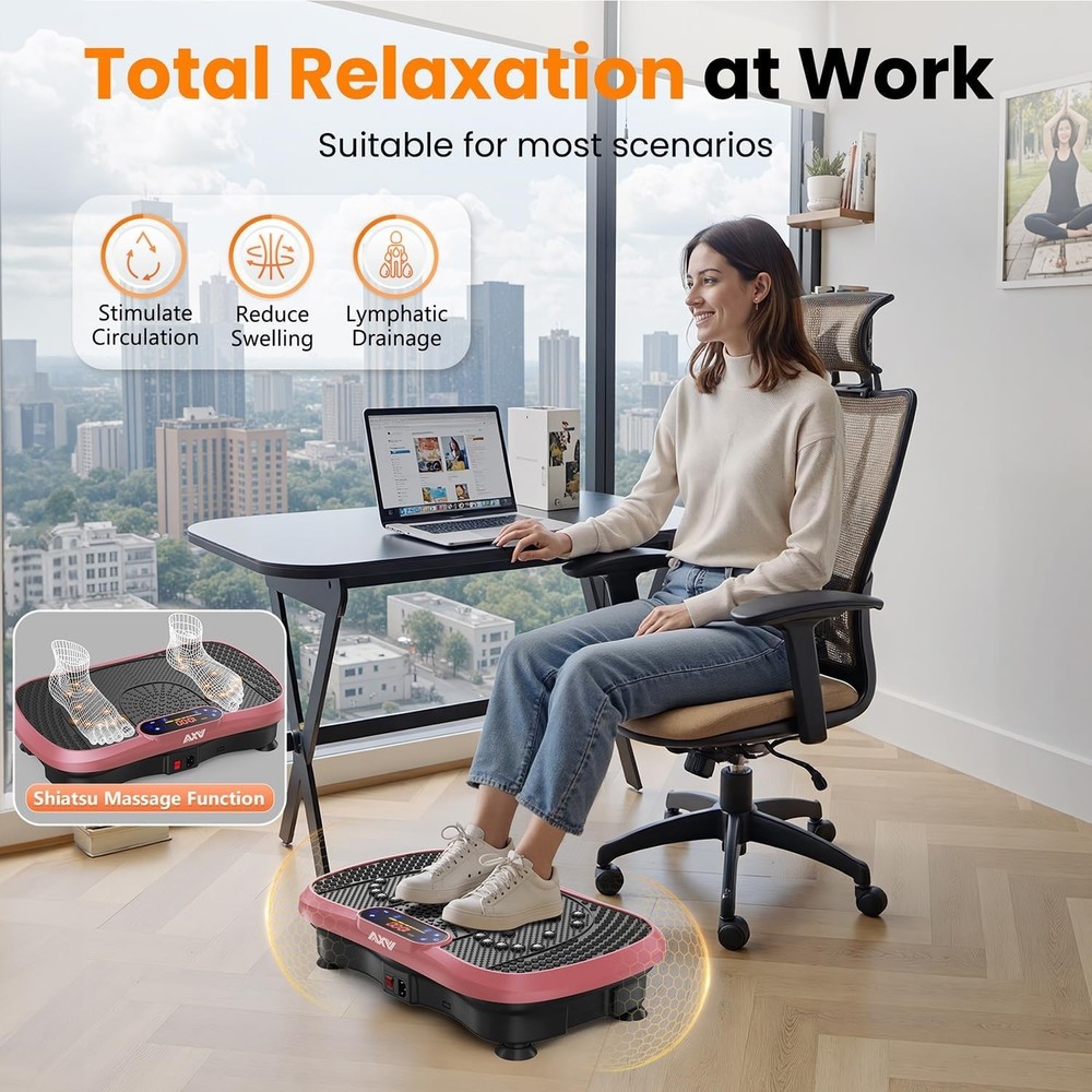 Remote-Controlled Vibration Plate for Slimming & Enhanced Muscle Activation!