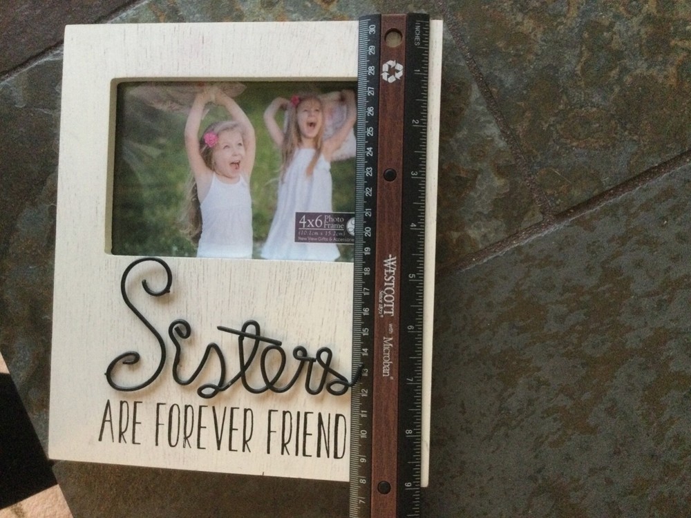 New View Gift &Accessories, Ltd Photo Frame, size:4x6”