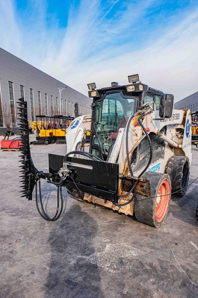 67" Hydraulic Hedge Trimmer Grass Cutter For Bobcat Skid Steer Loader