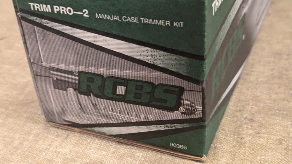 REdding shell case trimmer in RCBS packaging