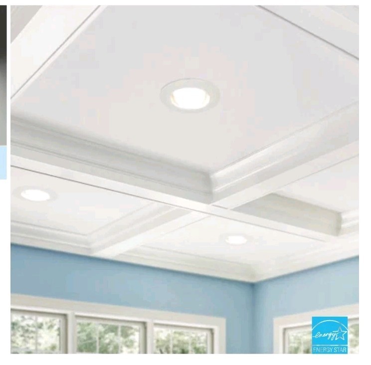 Utilitech Canless Recessed Light Kit 1500758 LED 2700k-6500k Dimming Quick Wire