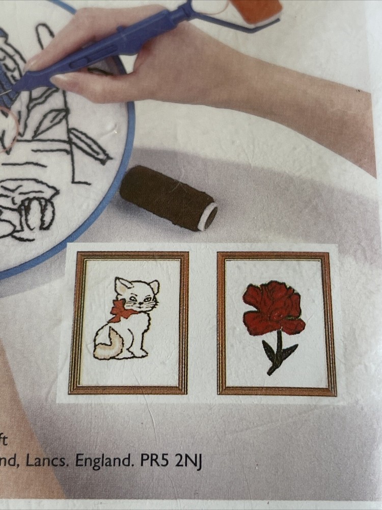 1992 Webster’s Punchkraft Embroidery Kit Starter Pack
