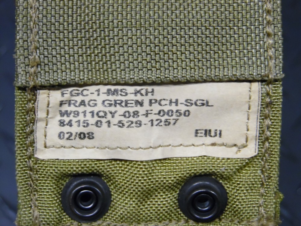 Eagle Industries Single Frag Pouch Khaki NOS