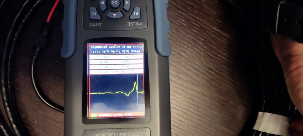 TDR CABLE FAULT LOCATOR