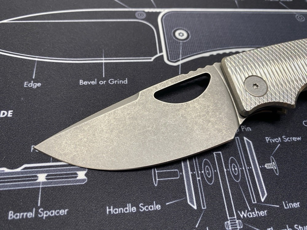 OZ Machine Co - Roosevelt / Stonewashed Golf Putter Scale / Dark Stonewashed XHP