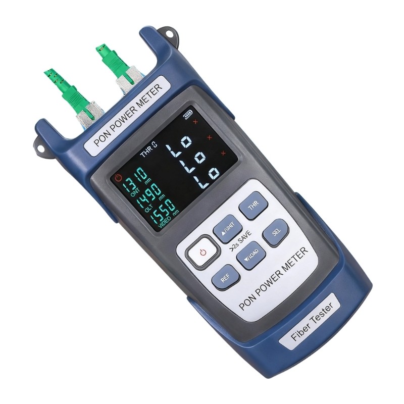 Handheld PON Opticals Power Meter High Precisions Fiber Networking Testing Tool