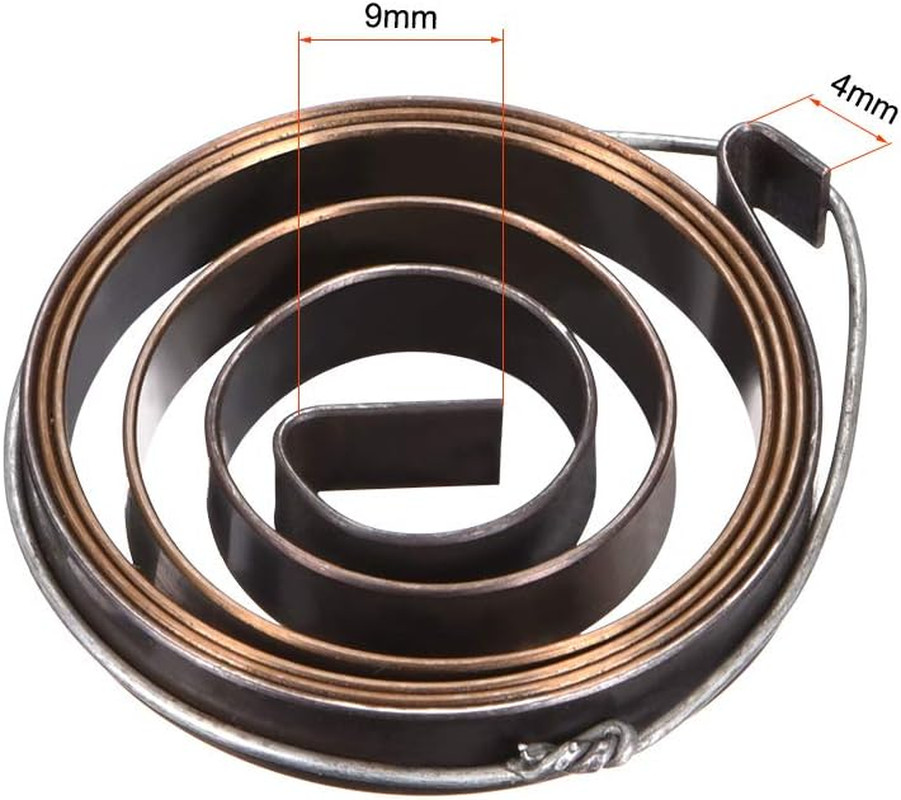 Drill Press Return Spring, Quill Spring Feed Return Coil Spring Assembly, 2.2Ft