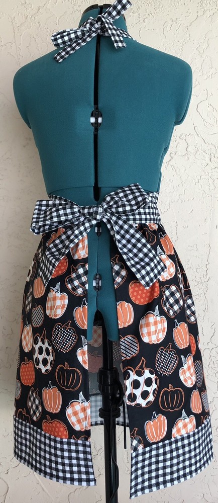 Handmade Thanksgiving and Fall Full Apron