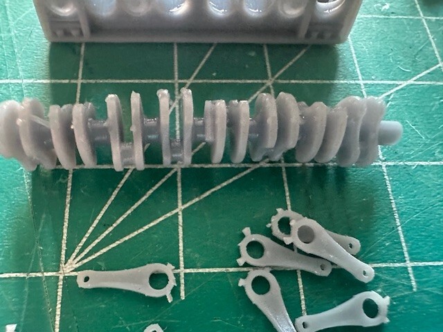 HO scale EMD 645 - 710 Engine Kit - 16cyl