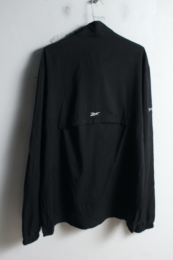 Reebok Mens Training Jacket - Black - Size L Large (k71)