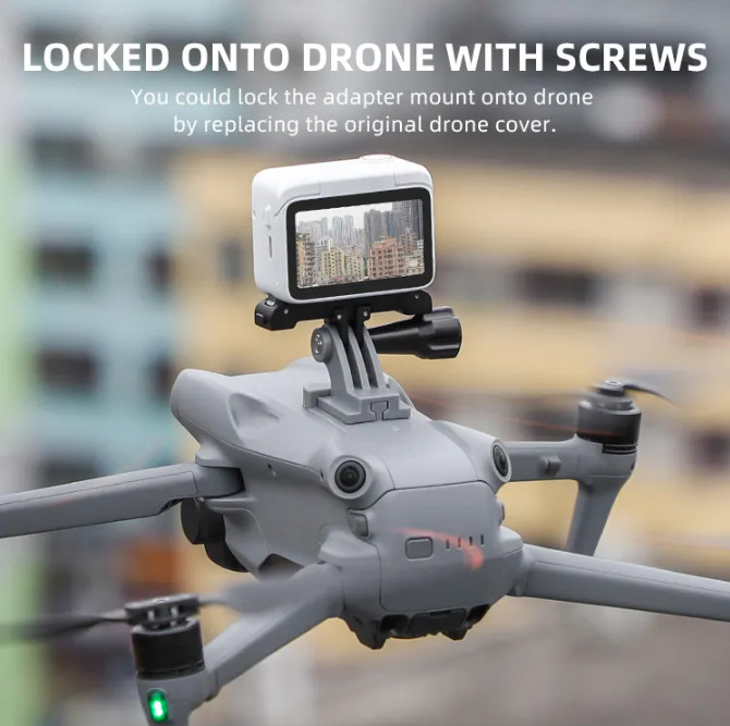 Action Camera Mounting Bracket for DJI Air 3
