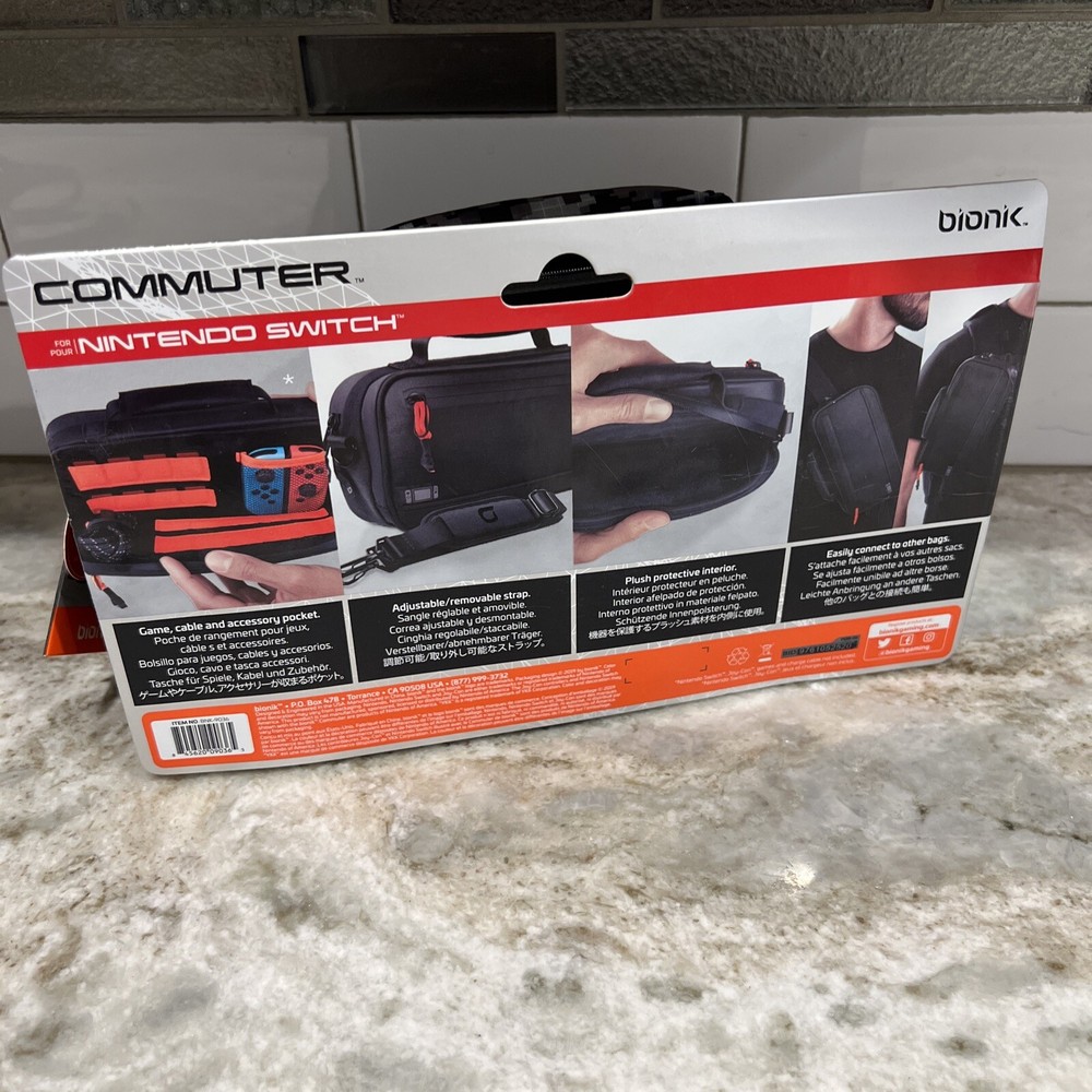 PE Commuter Camo Bag for Nintendo Switch