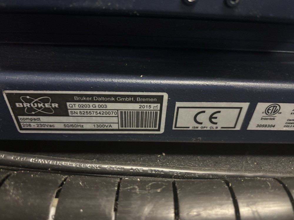 Bruker Compact Q-ToF Mass Spectrometer