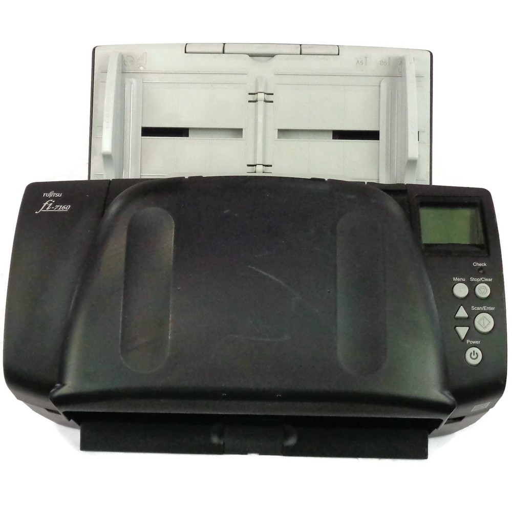 Fujitsu fi-7160 Color Duplex Workgroup Document Scanner w/ Adapter & USB