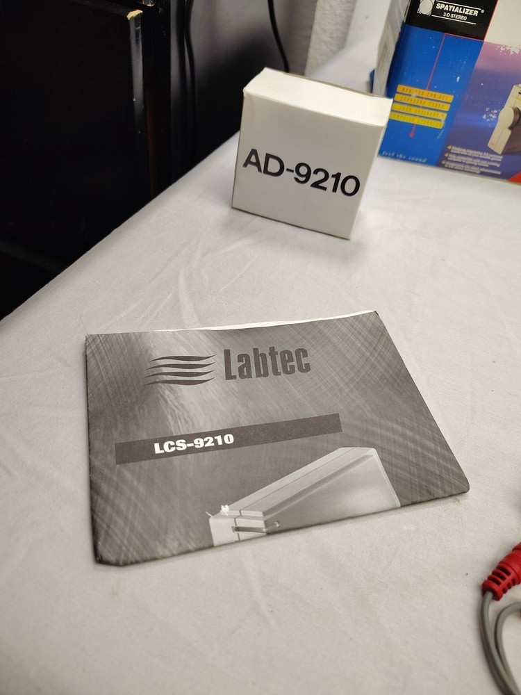 Labtec 3D Audio System LCS-9210 The Imager with Spatializer 3D Stereo Technology