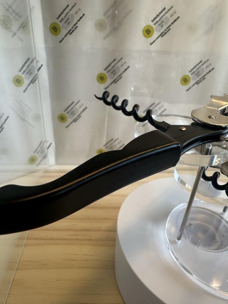 3-Pk Pulltap’s Professional Double-hinged Waiter's Corkscrew with Pulltap's Logo
