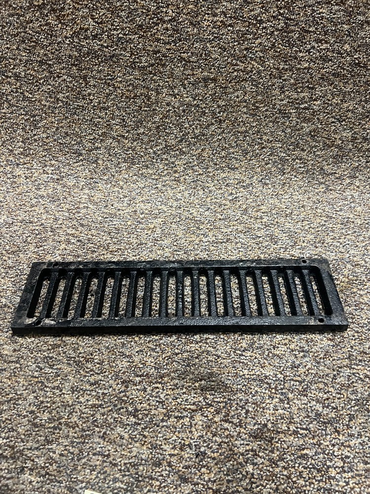 Drainage Concrete Grate Black 181342 5" x 19-1/2"