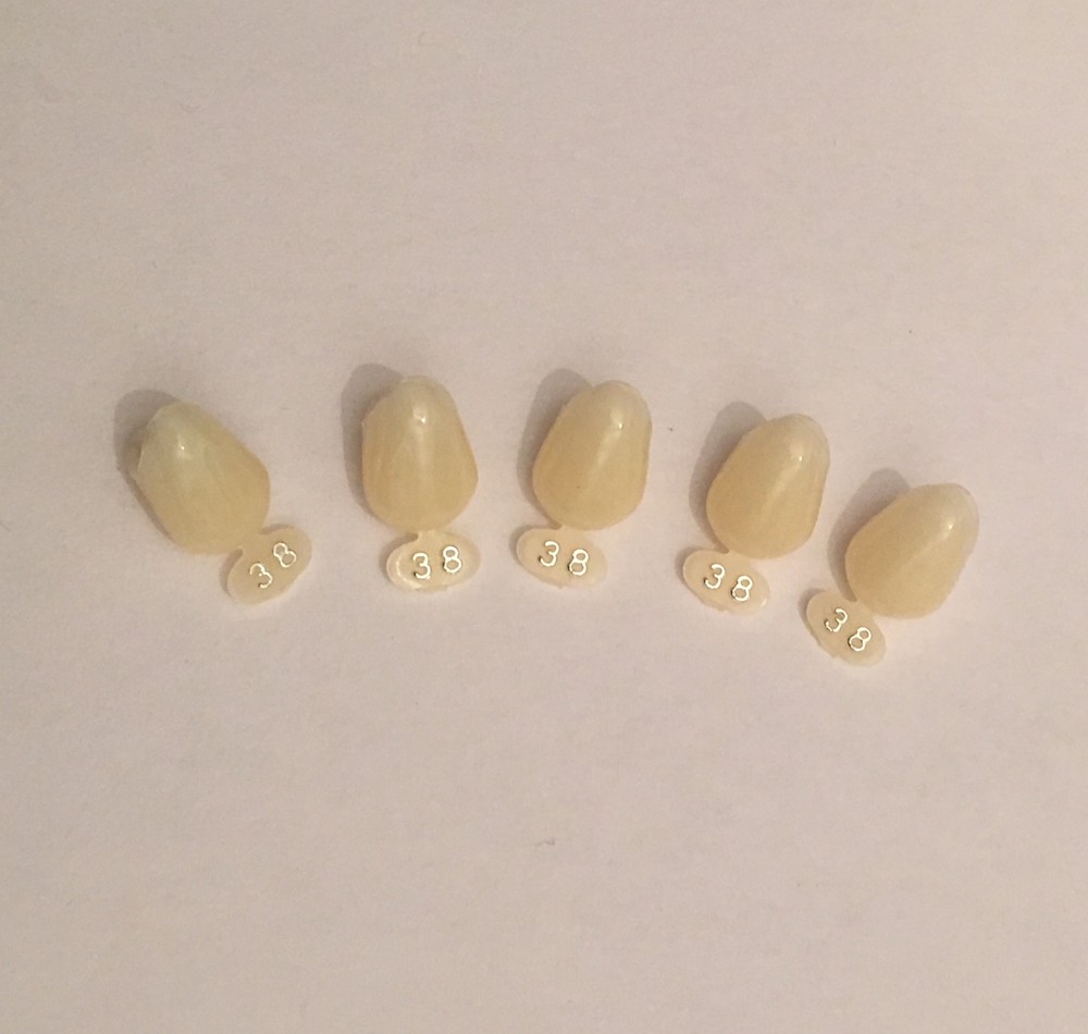 Dental Polycarbonate Temporary Crowns 5 pcs #38