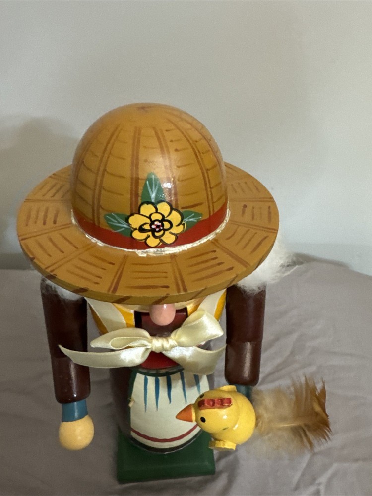 Vintage Wooden Nutcracker 14”