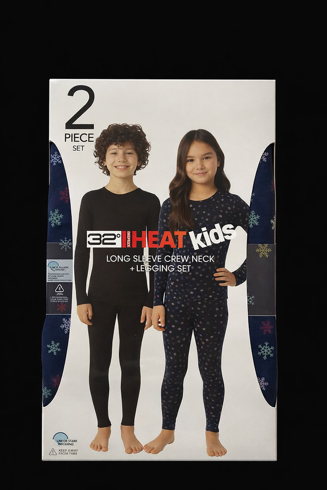 32 DEGREES Kid's Heat Base Layer Set (UNISEX 1 set