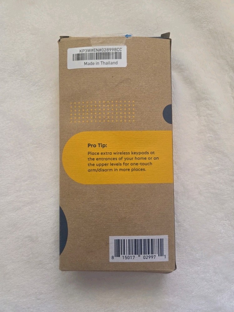 SIMPLISAFE KP3-W Keypad White