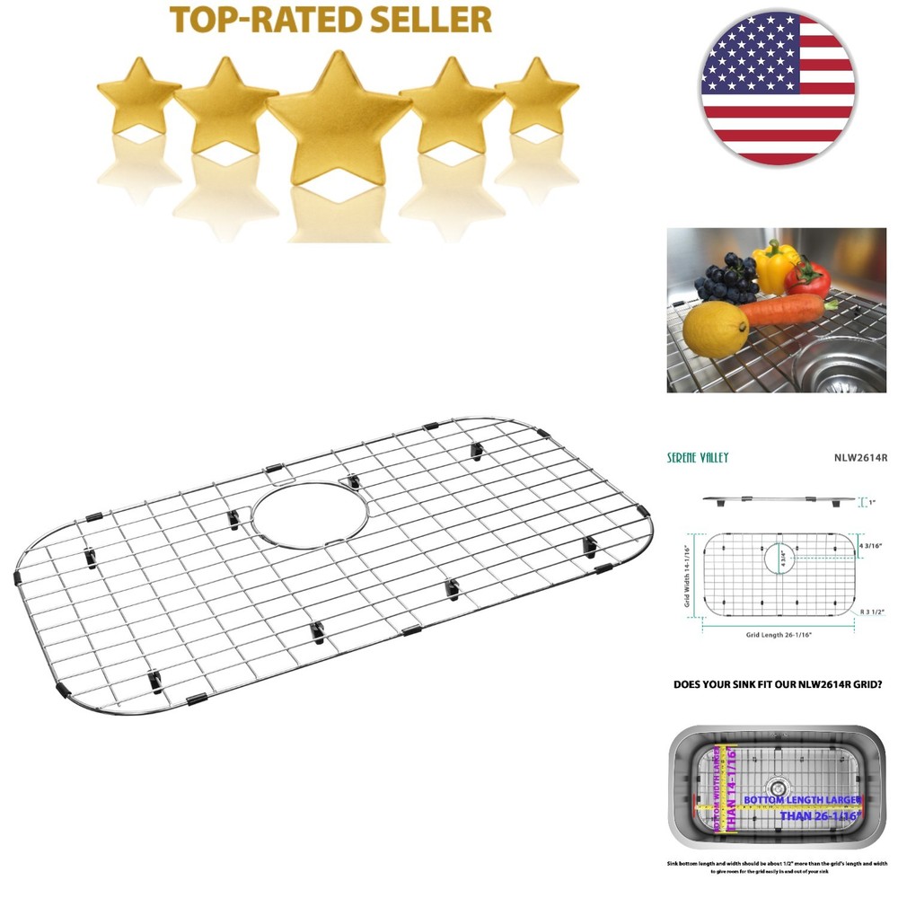304 Stainless Steel Sink Protector Grid