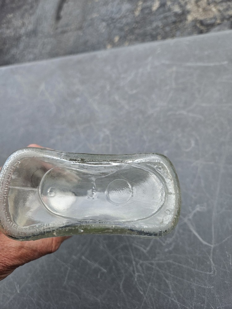 Vintage Anchor Hocking Thin Refrigerator Bottle Embossed Side Spout