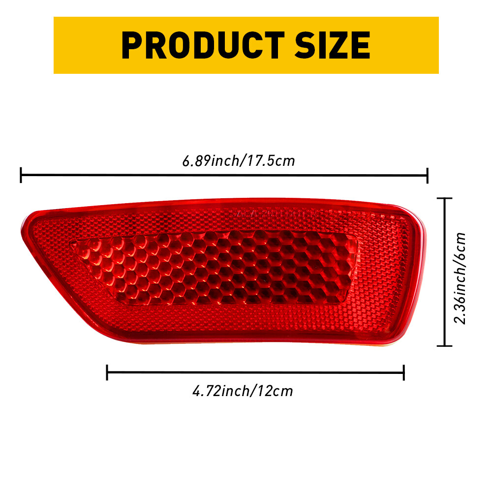 Reflector Light Right Passenger Side Bumper For Jeep Grand Cherokee 2011-18 EOA