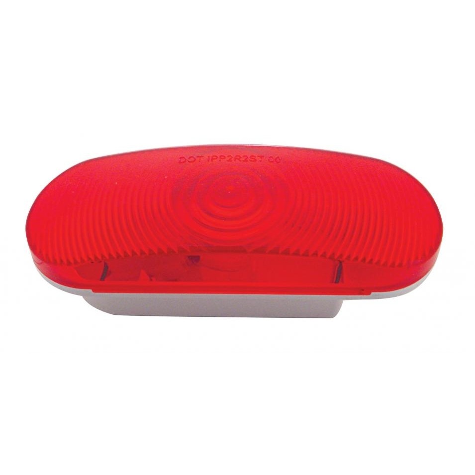 Oval Stop, Turn & Tail Light - Red Lens