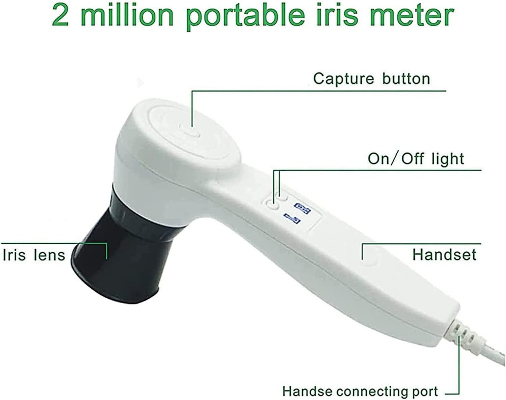 5.0 MP USB Iris Analyzer Iridology Camera with Pro Iris Software Analysis Camera
