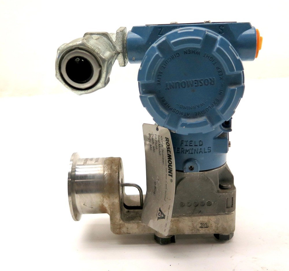 Endress + Hauser 3051 CG3A22A1AS1C5 Pressure Transmitter & Sensor