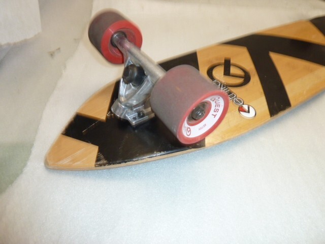 quest remix Longboard Skateboard 36"