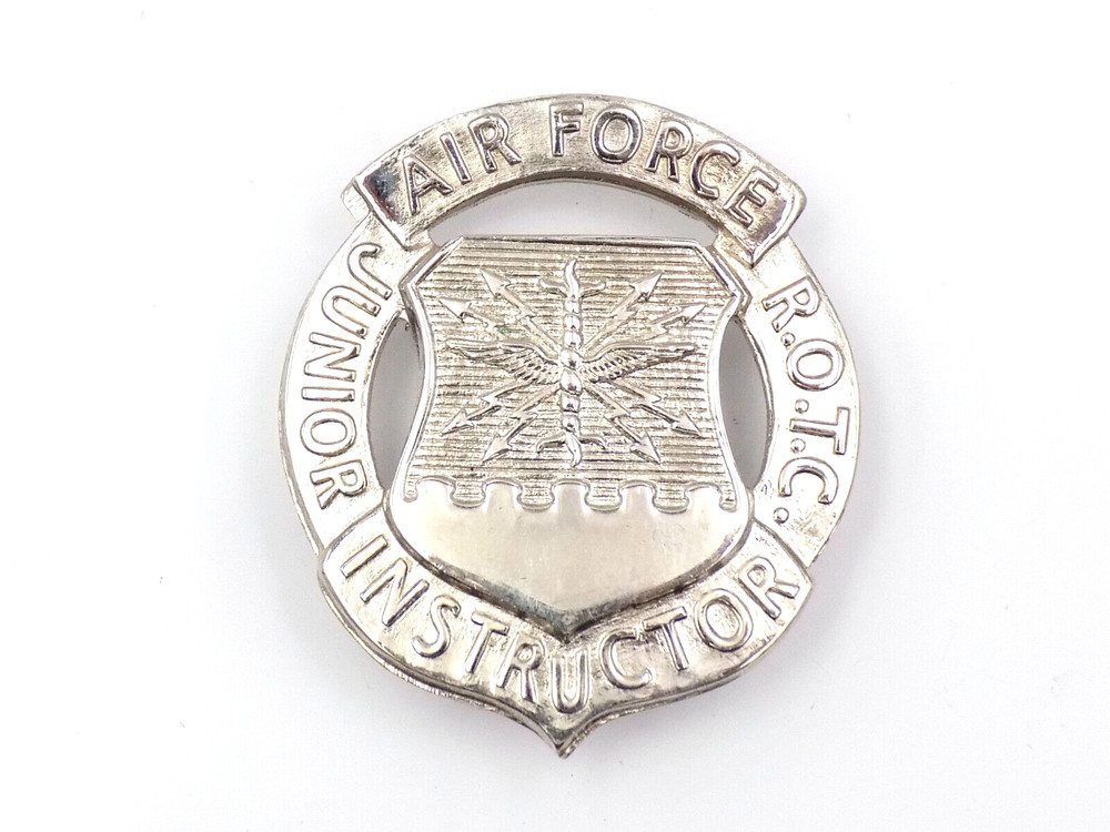 Vintage USAF Junior ROTC Officer Instructor Badge