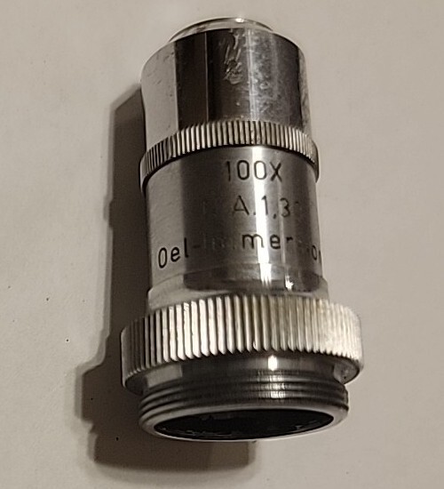 Wetzlar 100x NA 1.30 Microscope Objective