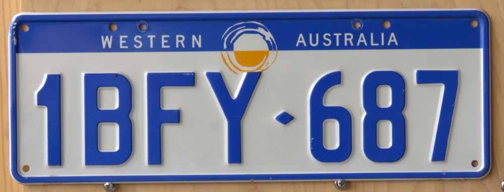 AUSTRALIA LICENSE PLATES