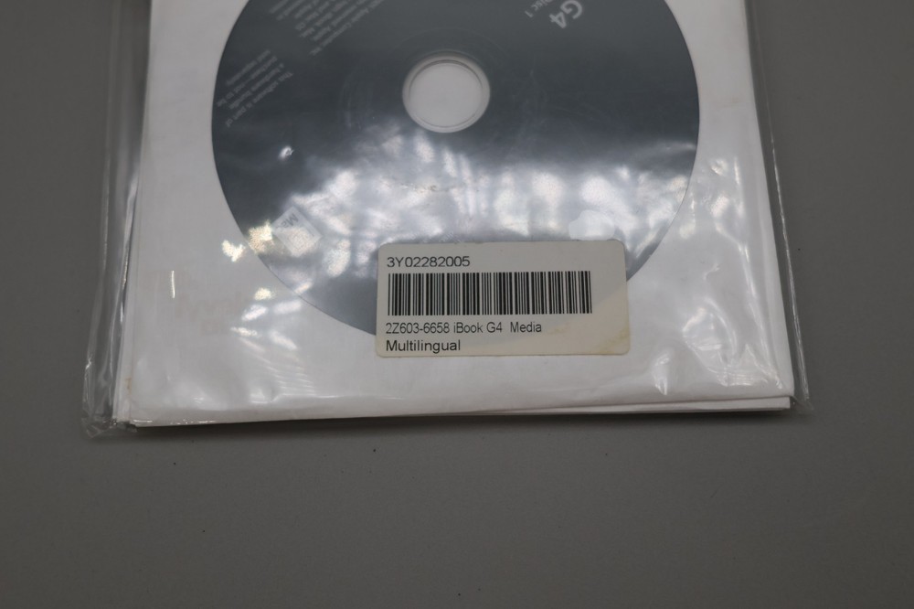 Apple iBook G4 Mac OS Discs Install Disc SET Additional Software & Hardware Test