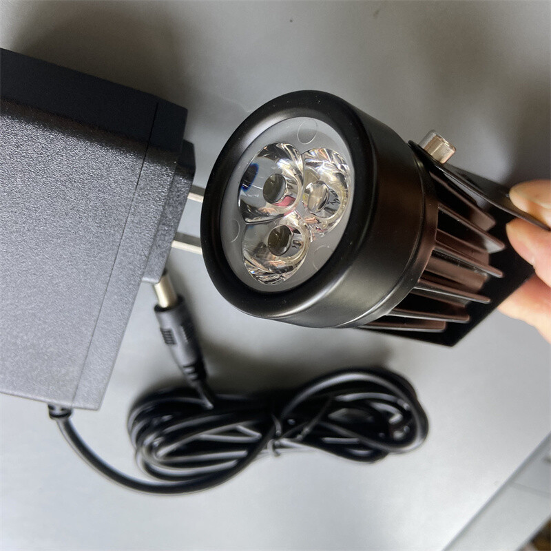 Metal LED Microscope Light Source Oblique Light for Stereo Microscope 110V-220V