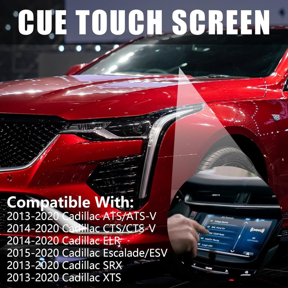 Replacement CUE Touch Screen Display Kit - Compatible for Cadillac 2013-2020 ATS
