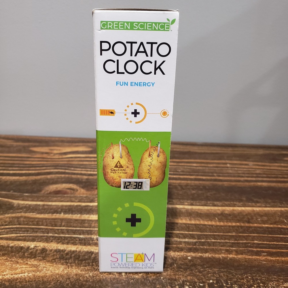 Potato Clock Fun Energy Green Science New